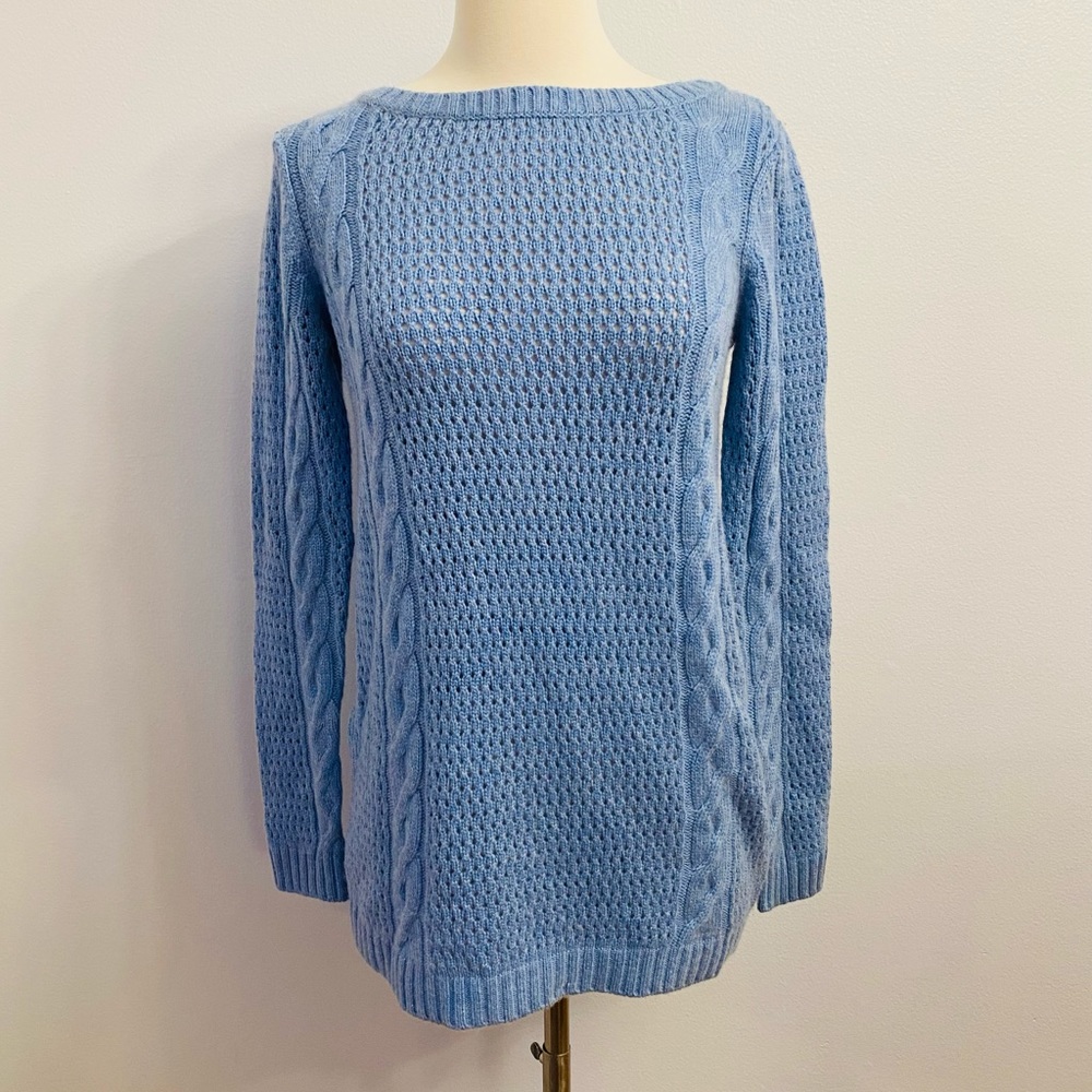 NWOT J McLAUGHLIN light blue sweater | XS